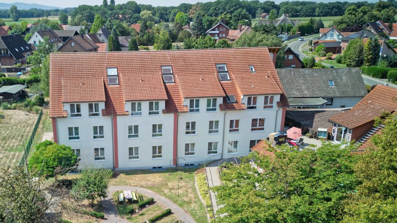 Lage der Immobilie Alten- und Pflegeheim Kruse in Petershagen
