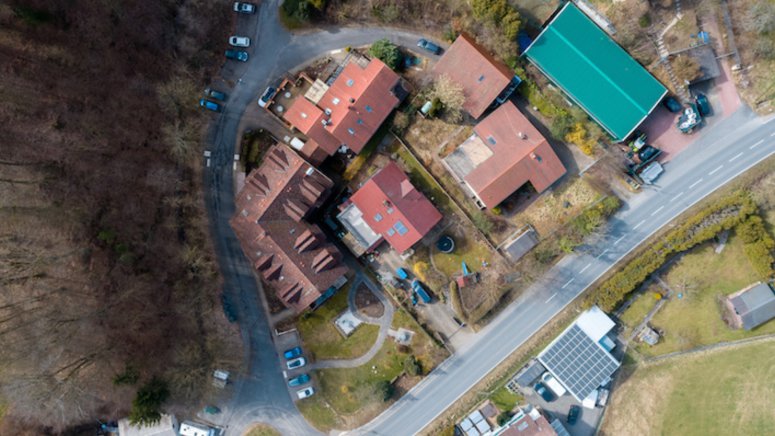 Lage der Immobilie Pflegeimmobilie Mörlenbach